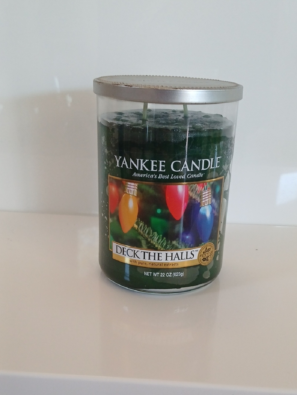 Yankee Candle Deck The Halls Large Jar Candle - Green